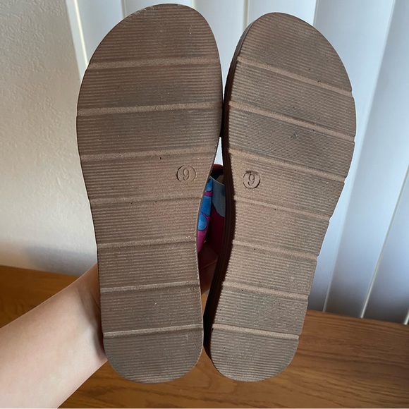 Corkys With a Twist Floral Slide Sandals Size 9 - Picture 9 of 15